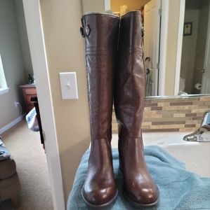 Franco Sarto Brown Boots. NEW NEVER WORN.